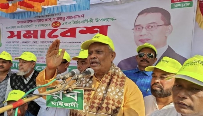 ​দেশের একইঞ্চি মাটিও বেদখল হতে দেবে না বিএনপি: শাহজাহান