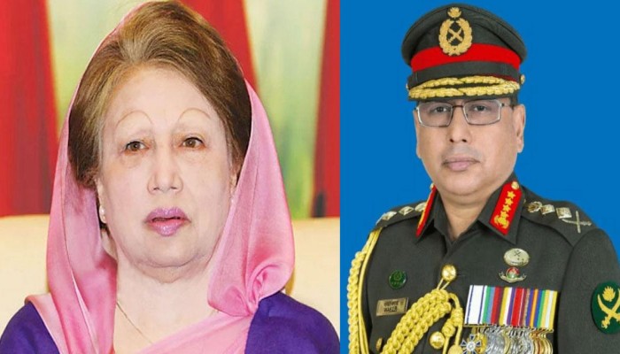 ​খালেদা জিয়ার সঙ্গে সেনাপ্রধানের সাক্ষাৎ