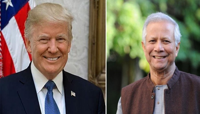 ​ট্রাম্পকে অভিনন্দন জানালেন ড. ইউনূস