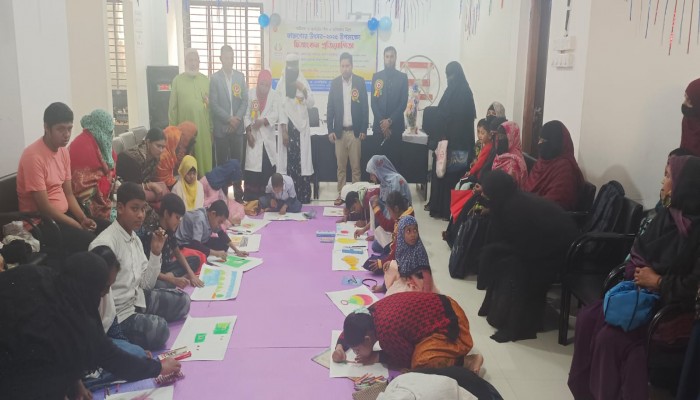 ​নোয়াখালীতে তারুণ্যের উৎসবে দৃষ্টিনন্দন ছবি আঁকলো অটিজম শিশুরা