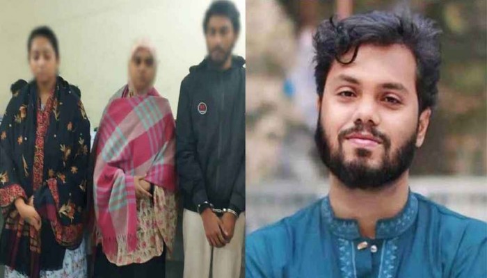 হাদিকে হত্যাচেষ্টা: ফয়সালের স্ত্রী ও প্রেমিকাসহ আটক ৩