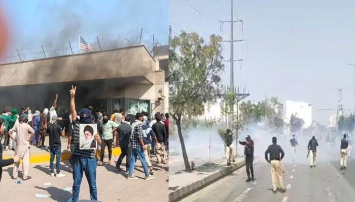 ​পাকিস্তানে মার্কিন দূতাবাসে হামলা-সংঘর্ষে নিহত ৯